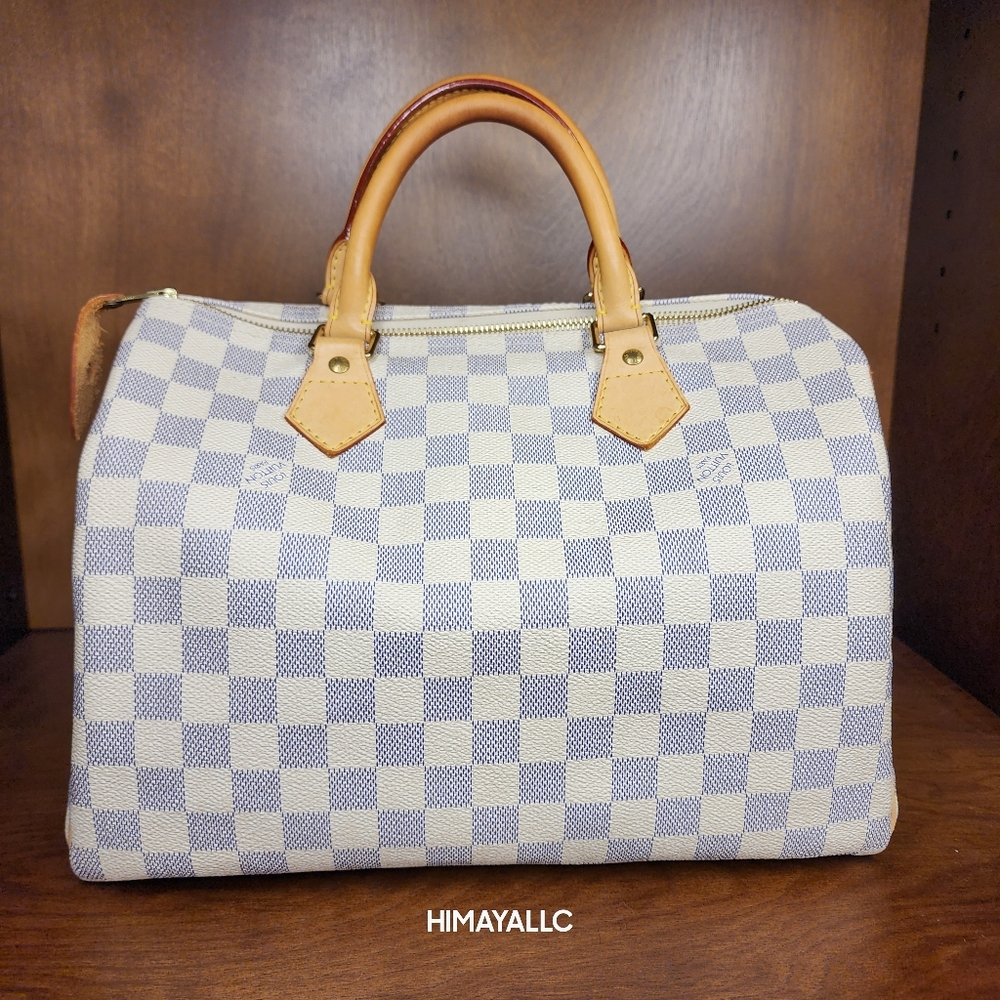 SOLD! LOUIS VUITTON SPEEDY 30 DAMIER AZUR